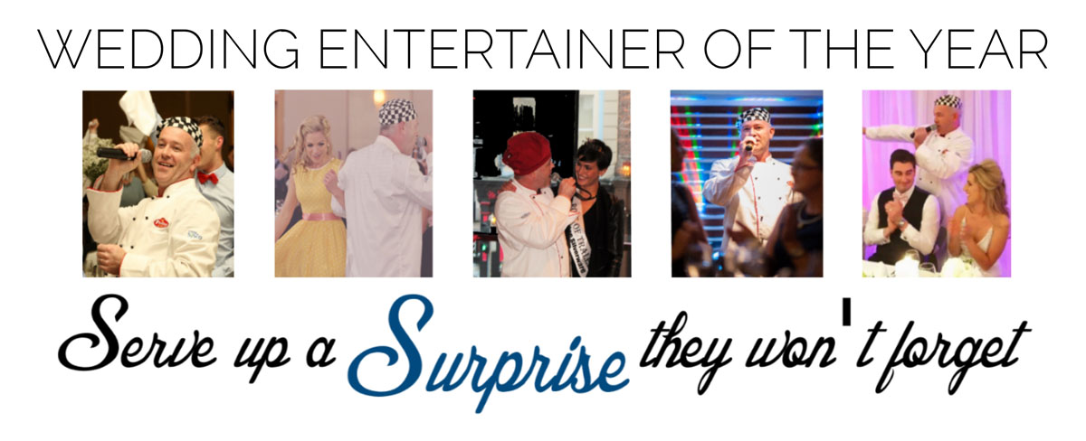 Get in touch with The Singing Chef today to ensure his availability for your big day 